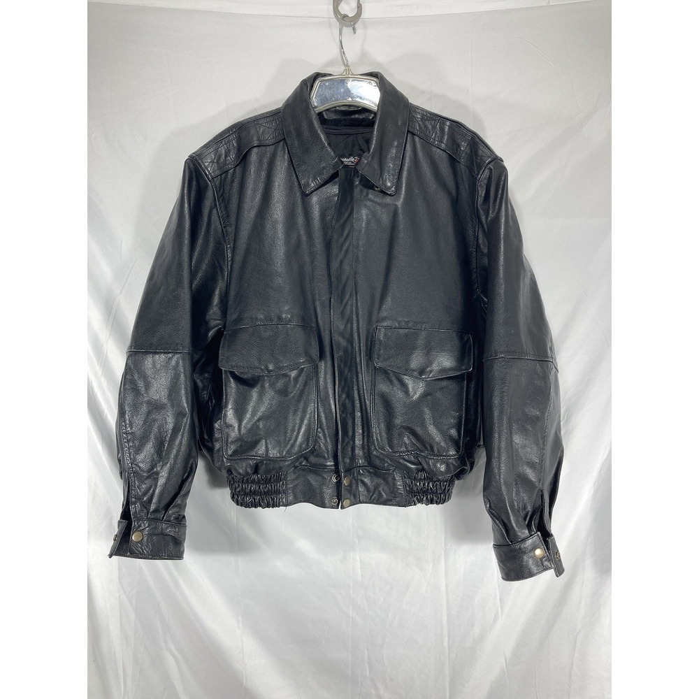 Leather King thermal, insulation 3m Classic Style Leather Moto Jacket Large